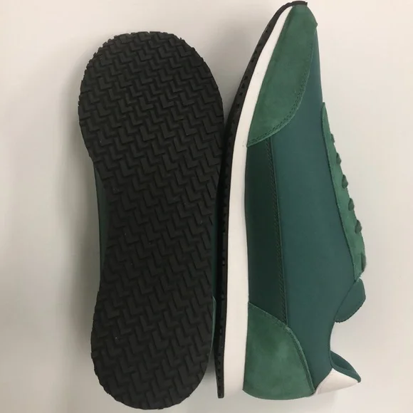 Lacoste Men’s Ortholite Sneakers Green Size 12 - Picture 4 of 5